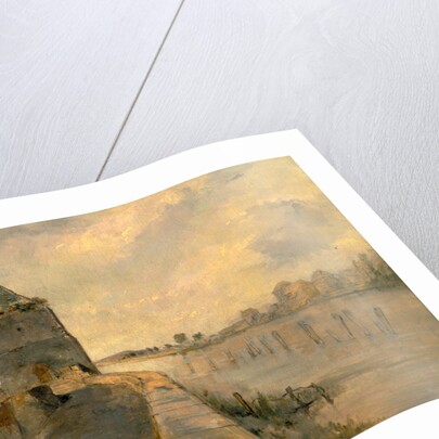 The Rhine at Constance (Konstanz-am-Rhein) Germany by Rev. Edward Thomas Daniell