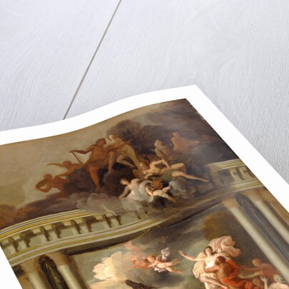The Rape of Proserpine, design for the staircase of Devonshire House, London by Louis Laguerre