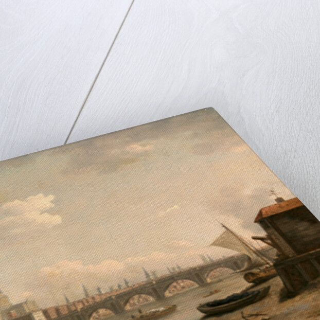 London, St. Paul's and Blackfriars Bridge by William Marlow