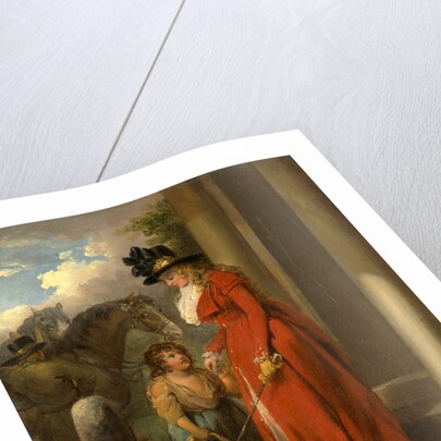 The Squire's Door by George Morland
