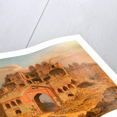 Inside the Main Entrance of the Purana Qila, Delhi A View from the Inside of the Main Entrance of the Purana Qila, Delhi by Robert Smith