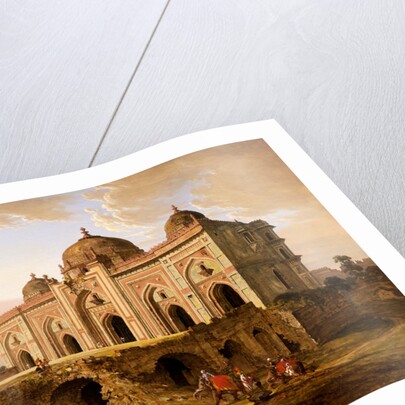 The Kila Kona Masjid, Purana Qila, Delhi, India by Robert Smith