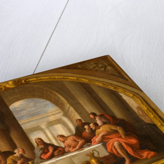 Sketch for 'The Last Supper,' St. Mary's, Weymouth by Sir James Thornhill