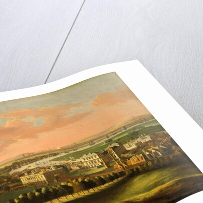 Greenwich, with London in the distance View of London from Greenwich Hill by Anonymous