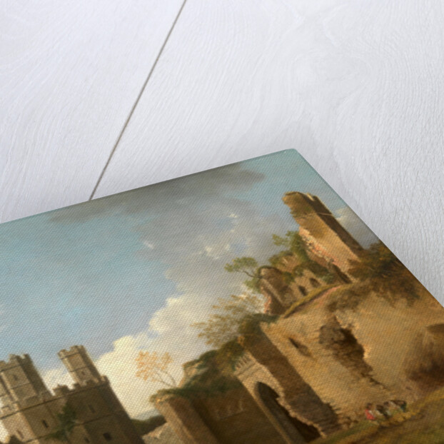 Caernarvon Castle by Joseph Farington