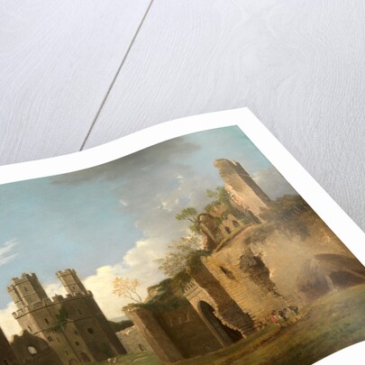 Caernarvon Castle by Joseph Farington