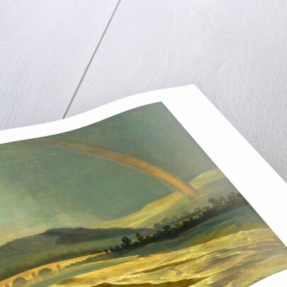 Otley Bridge on the River Wharfe by William Hodges