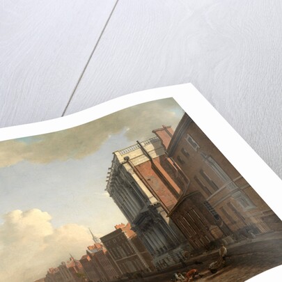 Whitehall, Looking Northeast London by William Marlow