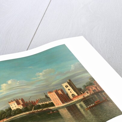 Thames at Lambeth Palace, London by Anonymous