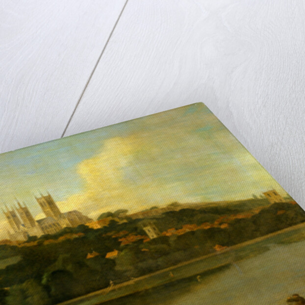A View of the Cathedral and City of Lincoln from the River, Joseph Baker of Lincoln by Of Lincoln