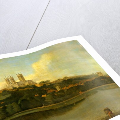 A View of the Cathedral and City of Lincoln from the River, Joseph Baker of Lincoln by Of Lincoln