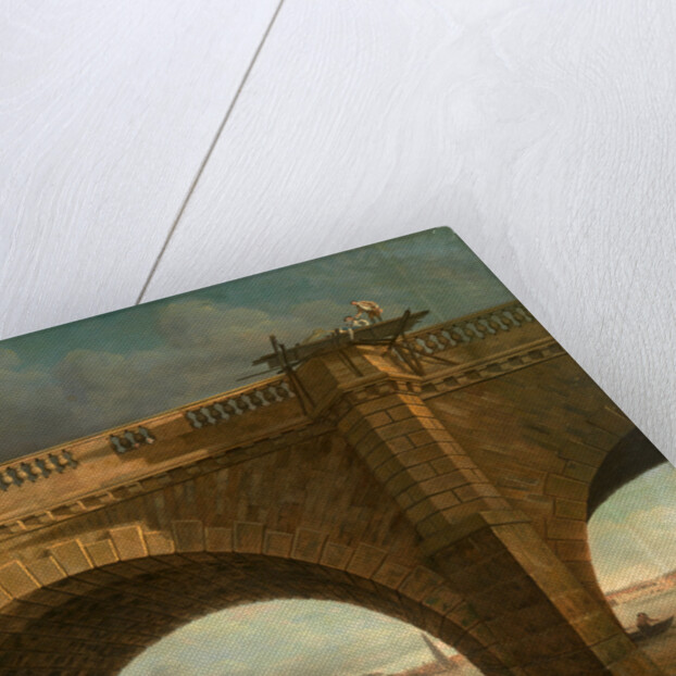 Arches of Westminster Bridge Westminster Bridge, London Samuel Scott, ca. 1702-1772 by Samuel Scott