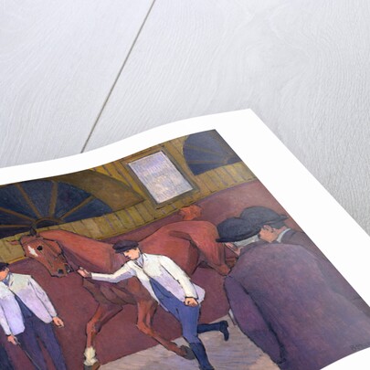 The Horse Mart by Robert Polhill Bevan