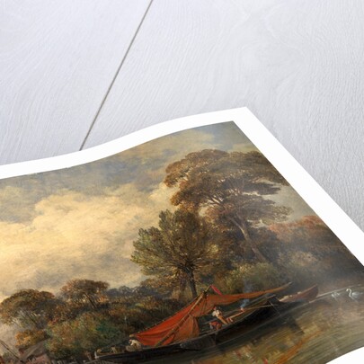 Opposite my House at Barnes by Edward William Cooke