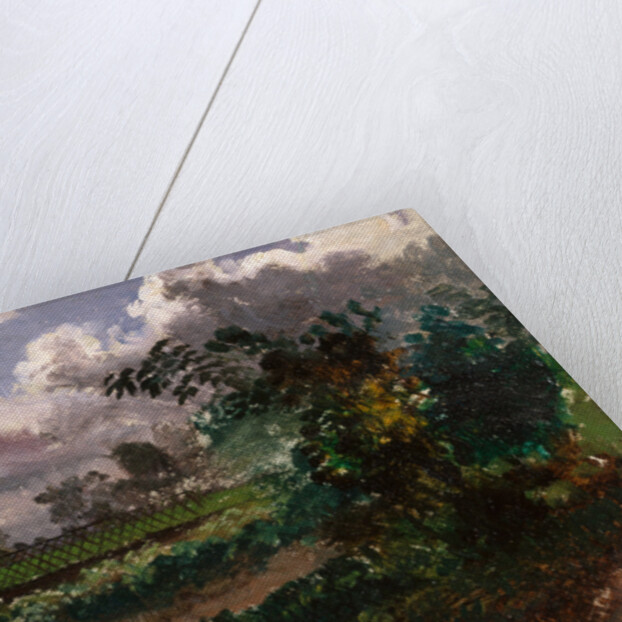 A View across the Artist's Garden from his House at Exmouth, Devonshire by Francis Danby