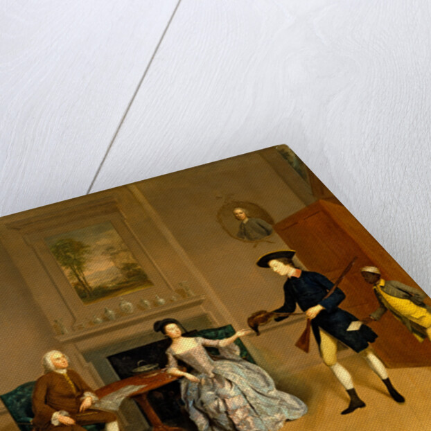 John Orde, His Wife Anne, and His Eldest Son William by Arthur Devis