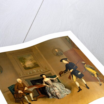 John Orde, His Wife Anne, and His Eldest Son William by Arthur Devis