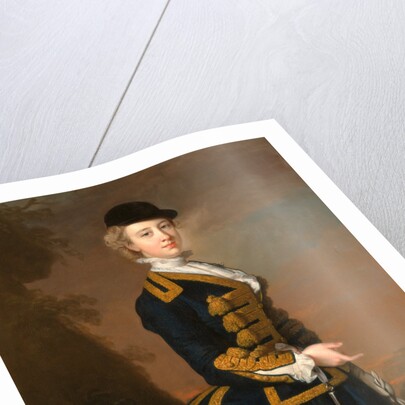 Portrait of a Young Woman of the Fortesque Family of Devon by Thomas Hudson