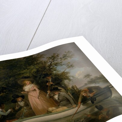 A Party Angling by George Morland