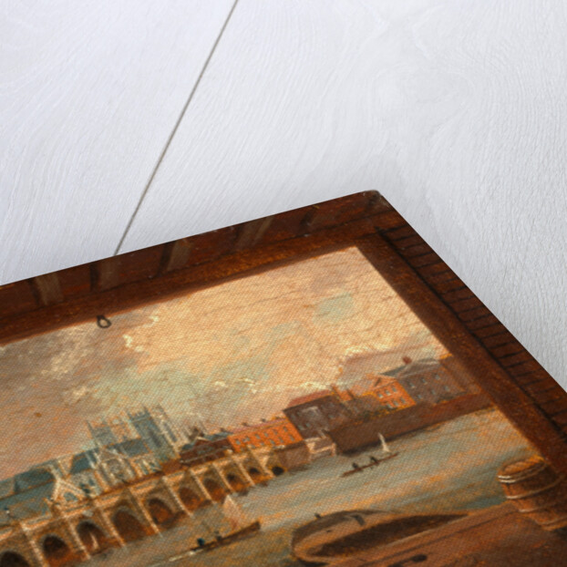 A View of Westminster Bridge, London, Daniel Turner by Daniel Turner