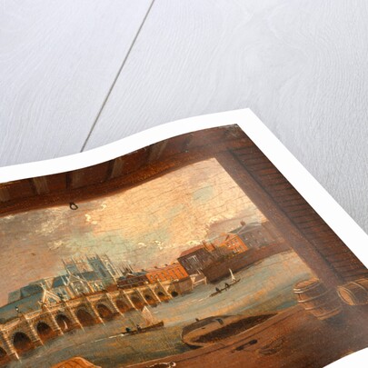 A View of Westminster Bridge, London, Daniel Turner by Daniel Turner
