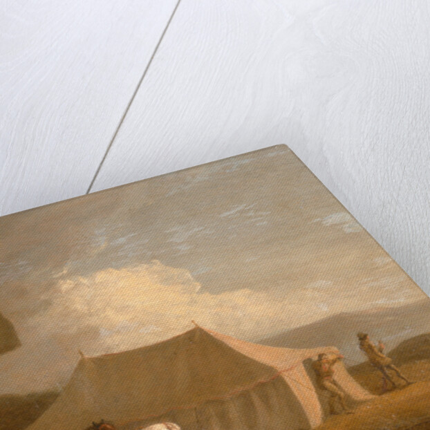 The Shooting Party by Julius Caesar Ibbetson