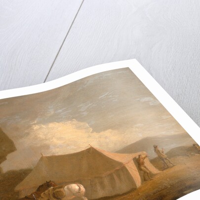 The Shooting Party by Julius Caesar Ibbetson