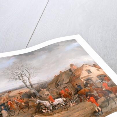 Hunting Scene: The Meet The Belvoir Hunt: The meet by Henry Thomas Alken