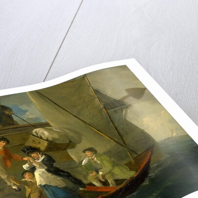 A Married Sailor's Adieu by Julius Caesar Ibbetson