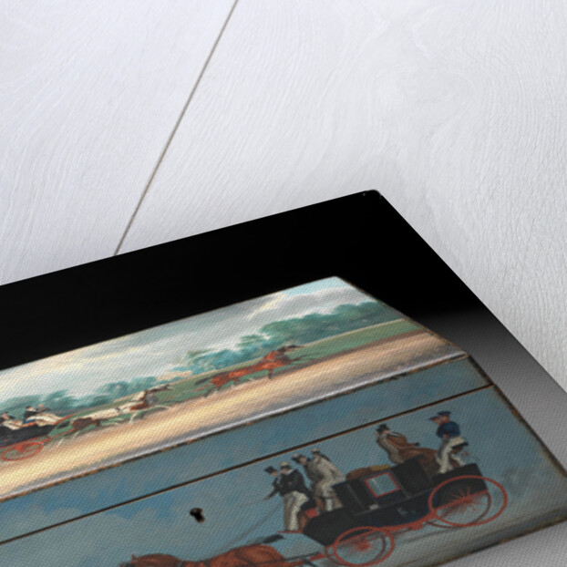 The Taglioni Coach and Other Scenes by Anonymous