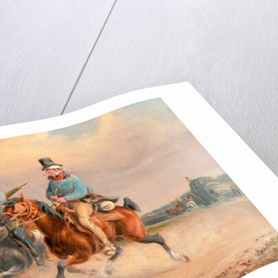 A Scene on the Road in France Travelling Companions by Charles Cooper Henderson