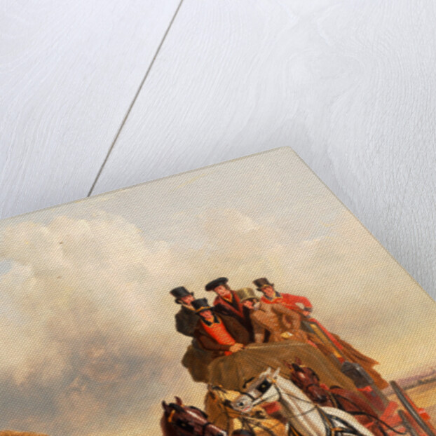 The Royal Mail Coach on the Road by John Frederick Herring