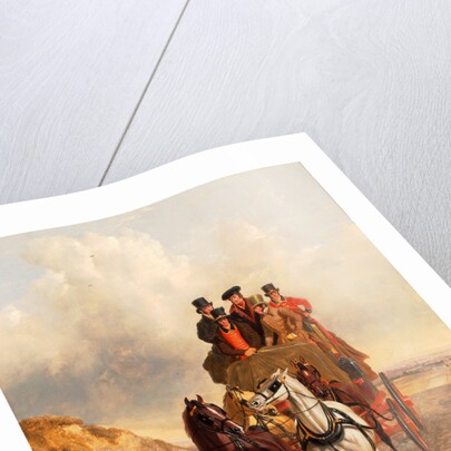 The Royal Mail Coach on the Road by John Frederick Herring