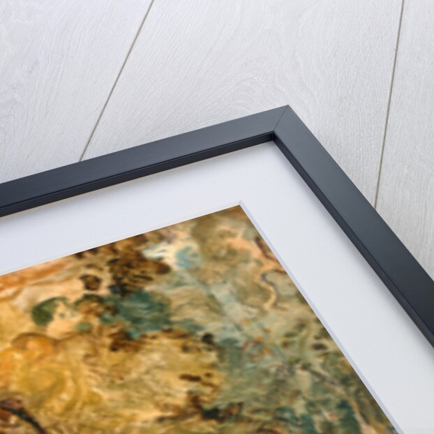 ?A Sketch for `Foresters Stalking Deer' Sketch of Deer-Stalking by a Water Hole by John Frederick Lewis