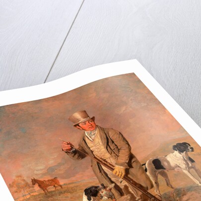 Portrait of a Sportsman, Possibly Richard Prince by Benjamin Marshall