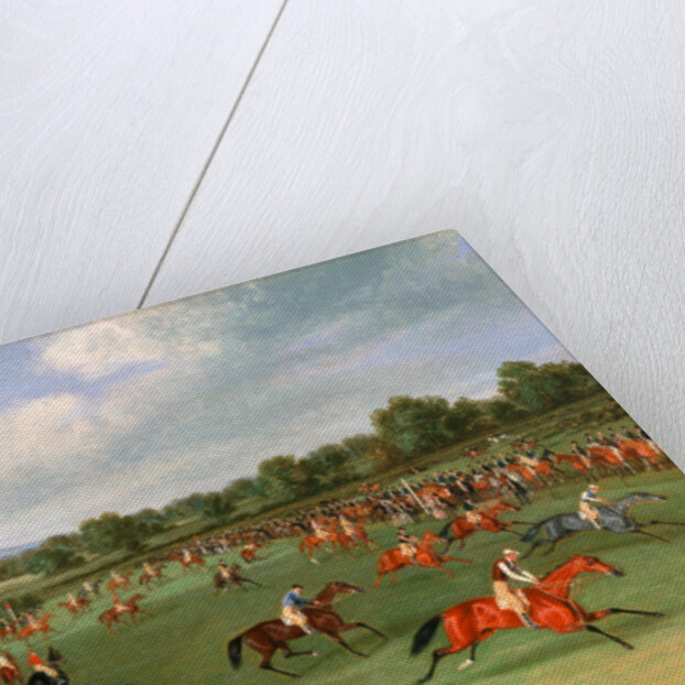 Epsom Races: Preparing to Start by James Pollard