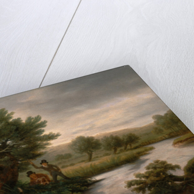 Spearing the Otter by Philip Reinagle