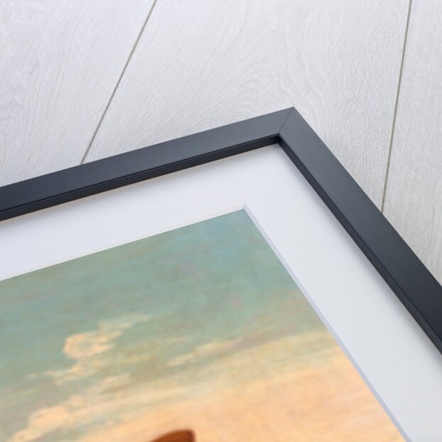 One of Four Portraits of Horses - a Chestnut Racehorse Exercised by a Trainer in a Blue Coat by James Seymour