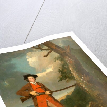 Portrait of a sportsman, possibly Robert Rayner by Henry Walton