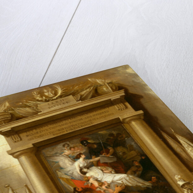 The Apotheosis of Nelson Project for a Monument 'The Apotheosis of Nelson' by Benjamin West