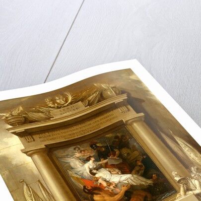 The Apotheosis of Nelson Project for a Monument 'The Apotheosis of Nelson' by Benjamin West