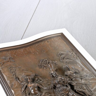 The Stowe Reliefs: Mercury conducting Tragic and Comic Poetry to the Hill of Parnassus by Michael Chuke