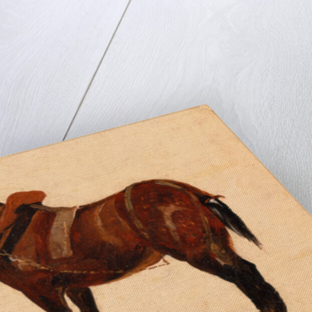 Study of a Working Horse by Thomas Sidney Cooper