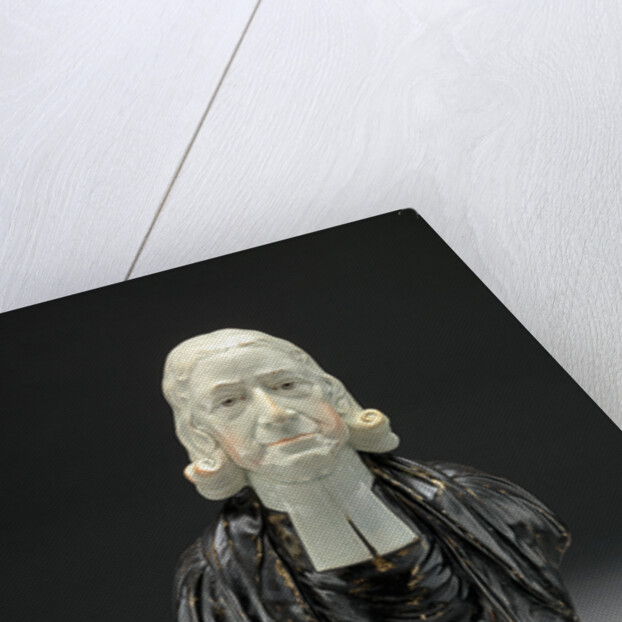 Ceramic Bust of the Reverend John Wesley by Anonymous