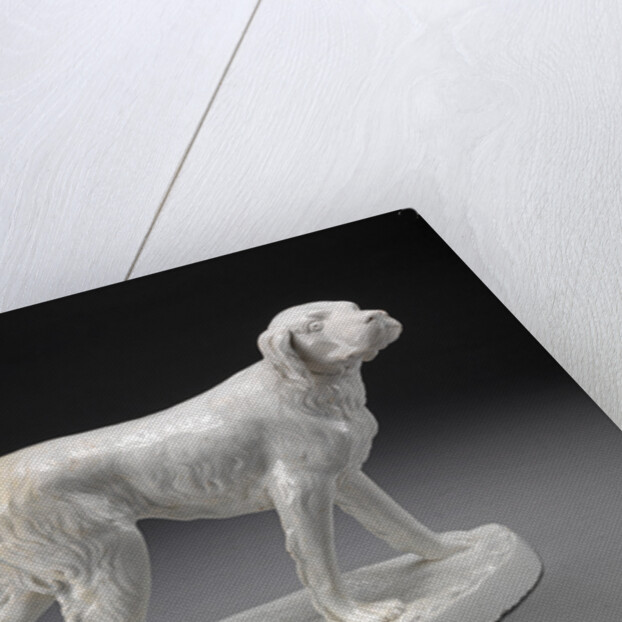 Ceramic, A Setter by Anonymous