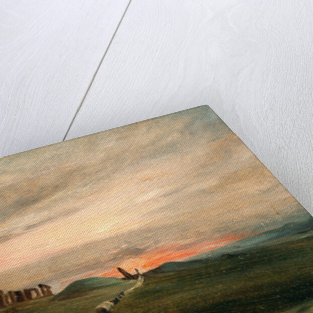 Stonehenge at Sunset by Anonymous