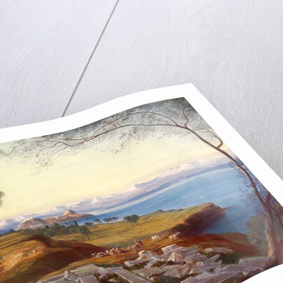 Corfu from Ascension by Edward Lear