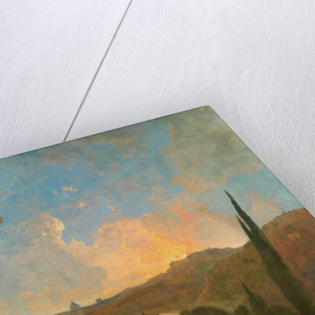 A View of the Tiber with Rome in the Distance by Richard Wilson