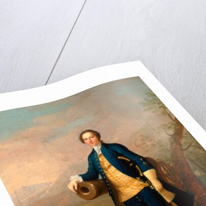 Gentleman with a Cannon by Arthur Devis