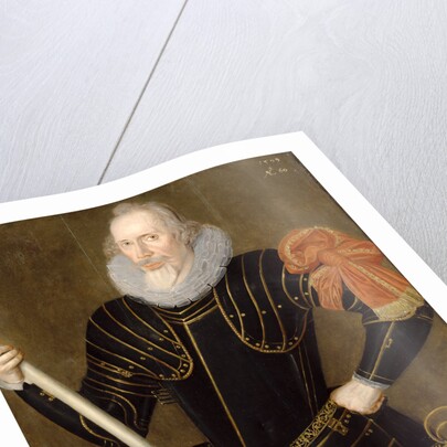Portrait of a Man An Unknown Military Commander, Aged 60 by The Elder
